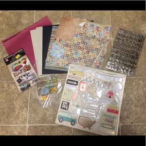 Misc. scrapbook supplies lot